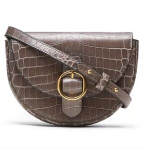 Banana Republic Leather Convertible Belt Bag 7”x5”x1.5”